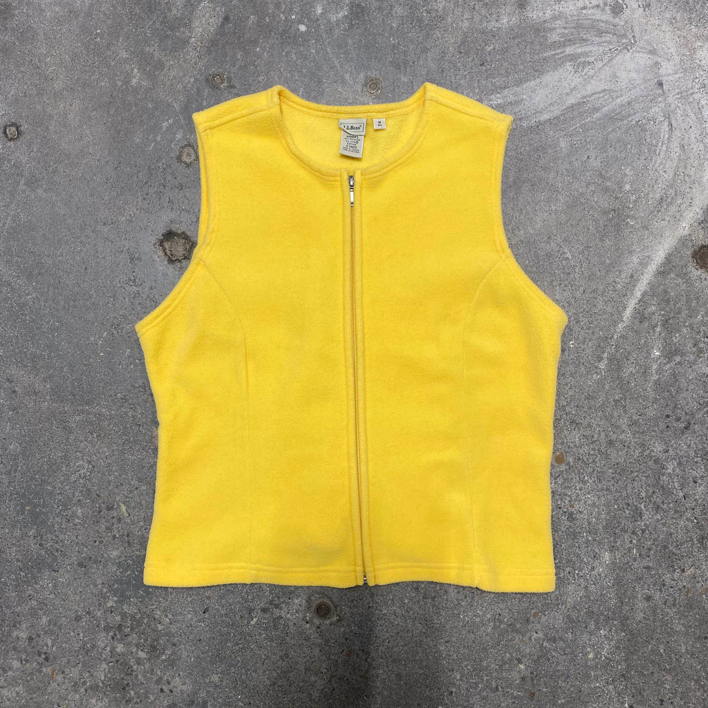 Yellow L.L. Bean Vest - M