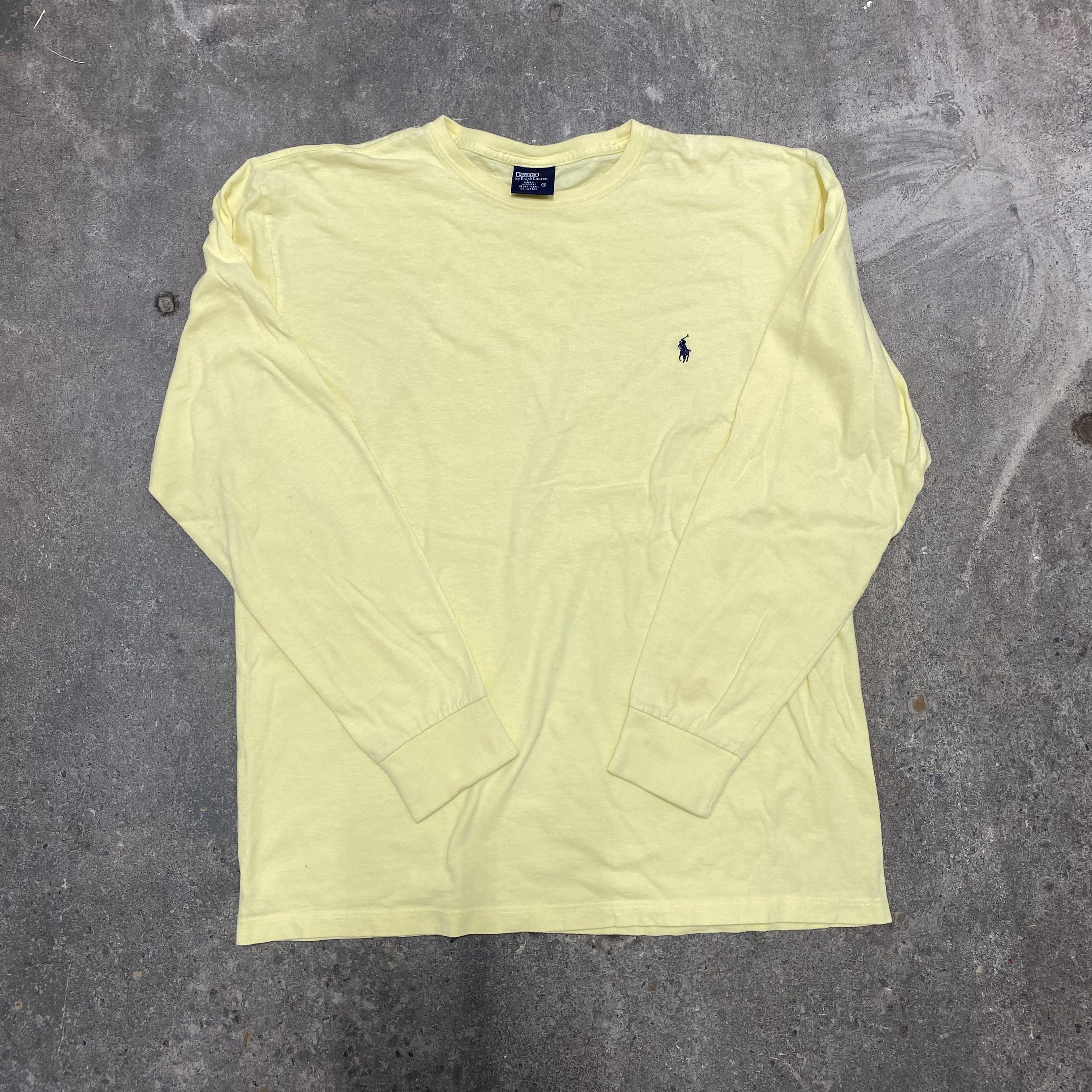 Yellow Ralph Lauren Long Sleeve Shirt - M