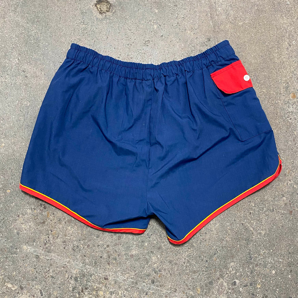 Navy Pocket Swim Shorts - L