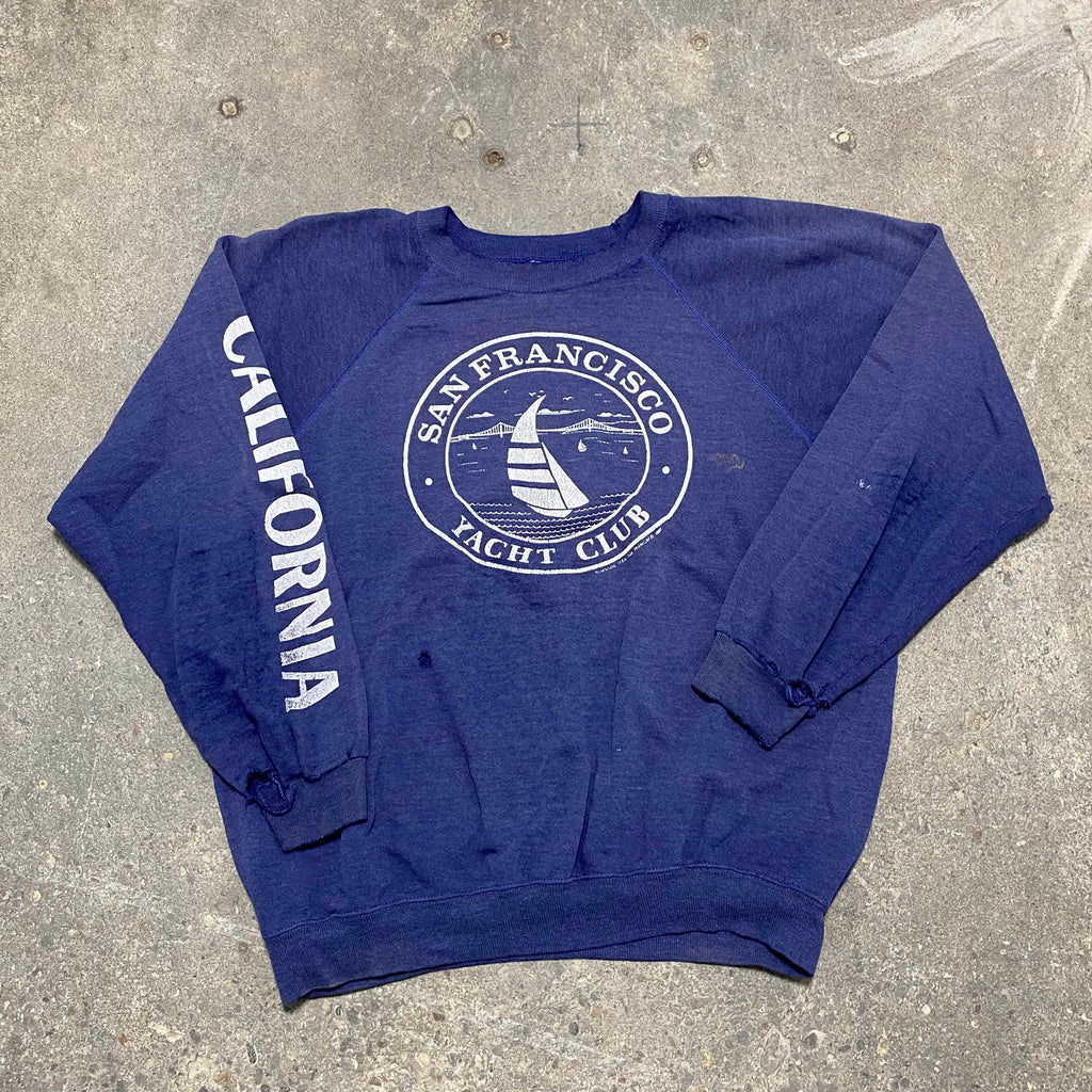 Navy San Francisco Yacht Club Sweatshirt - M