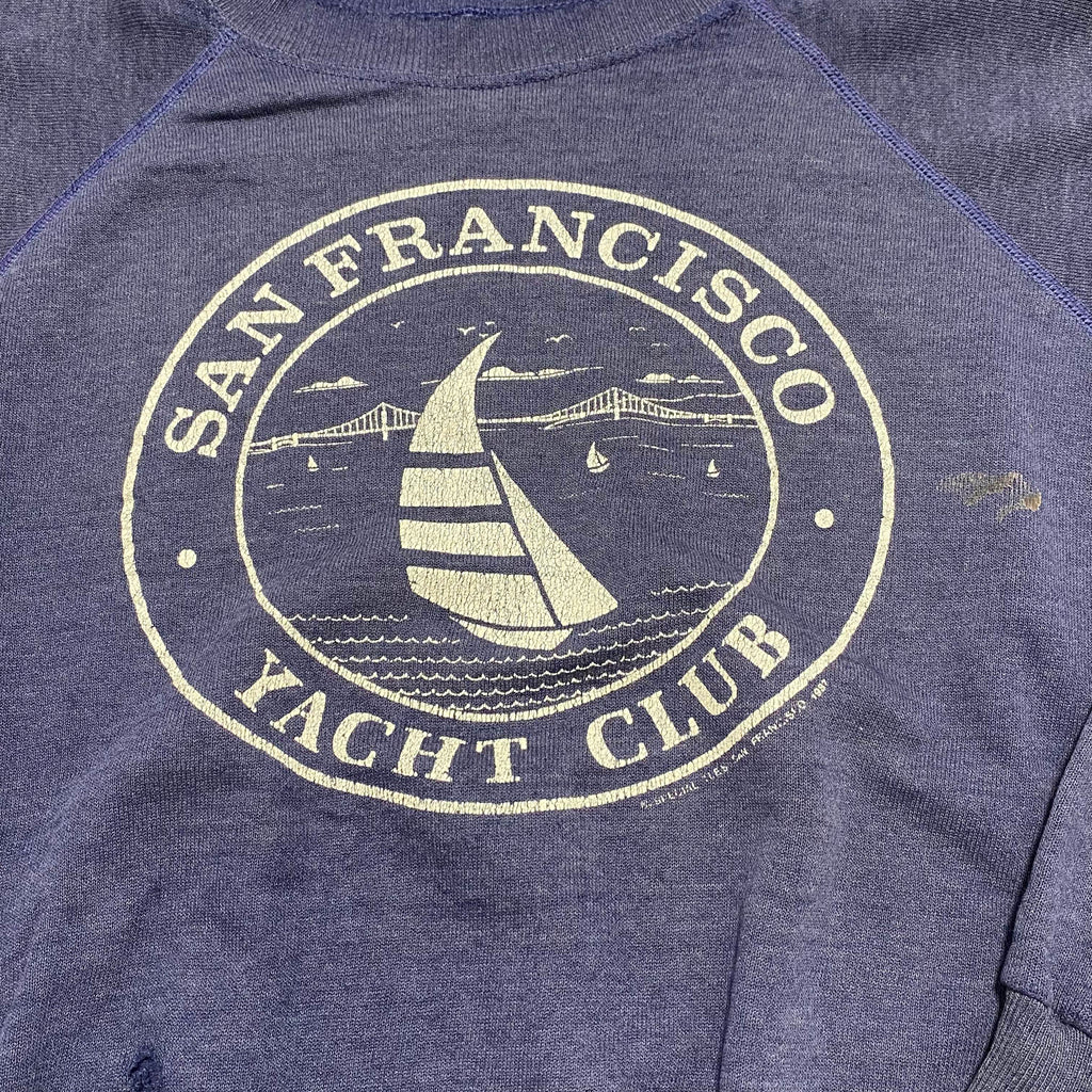 Navy San Francisco Yacht Club Sweatshirt - M