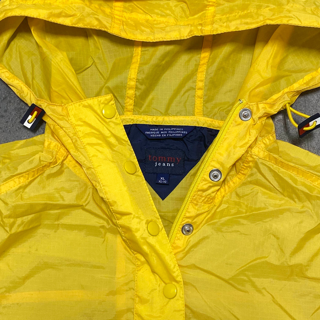 Yellow Tommy Hilfiger Windbreaker - XL