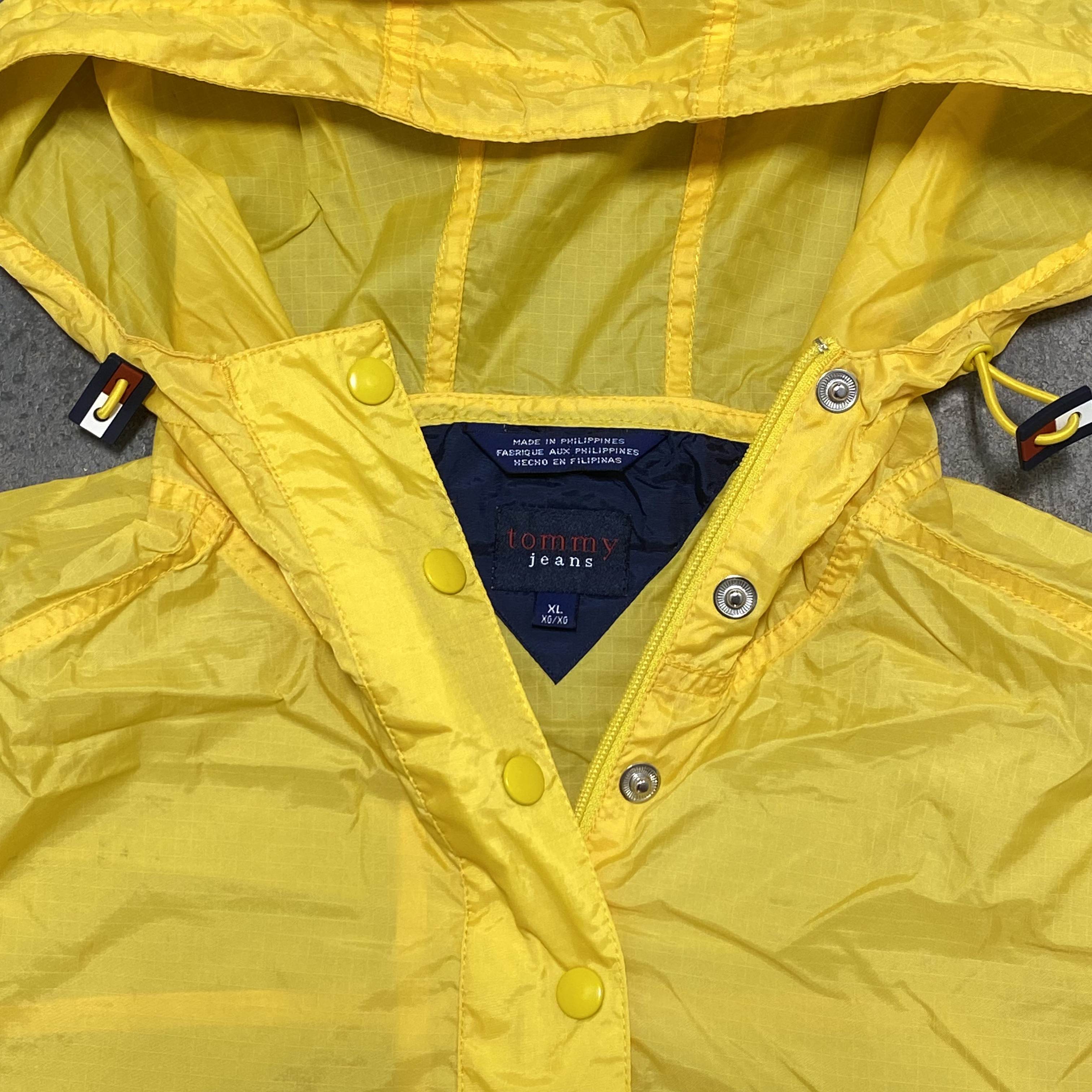 Yellow Tommy Hilfiger Windbreaker - XL
