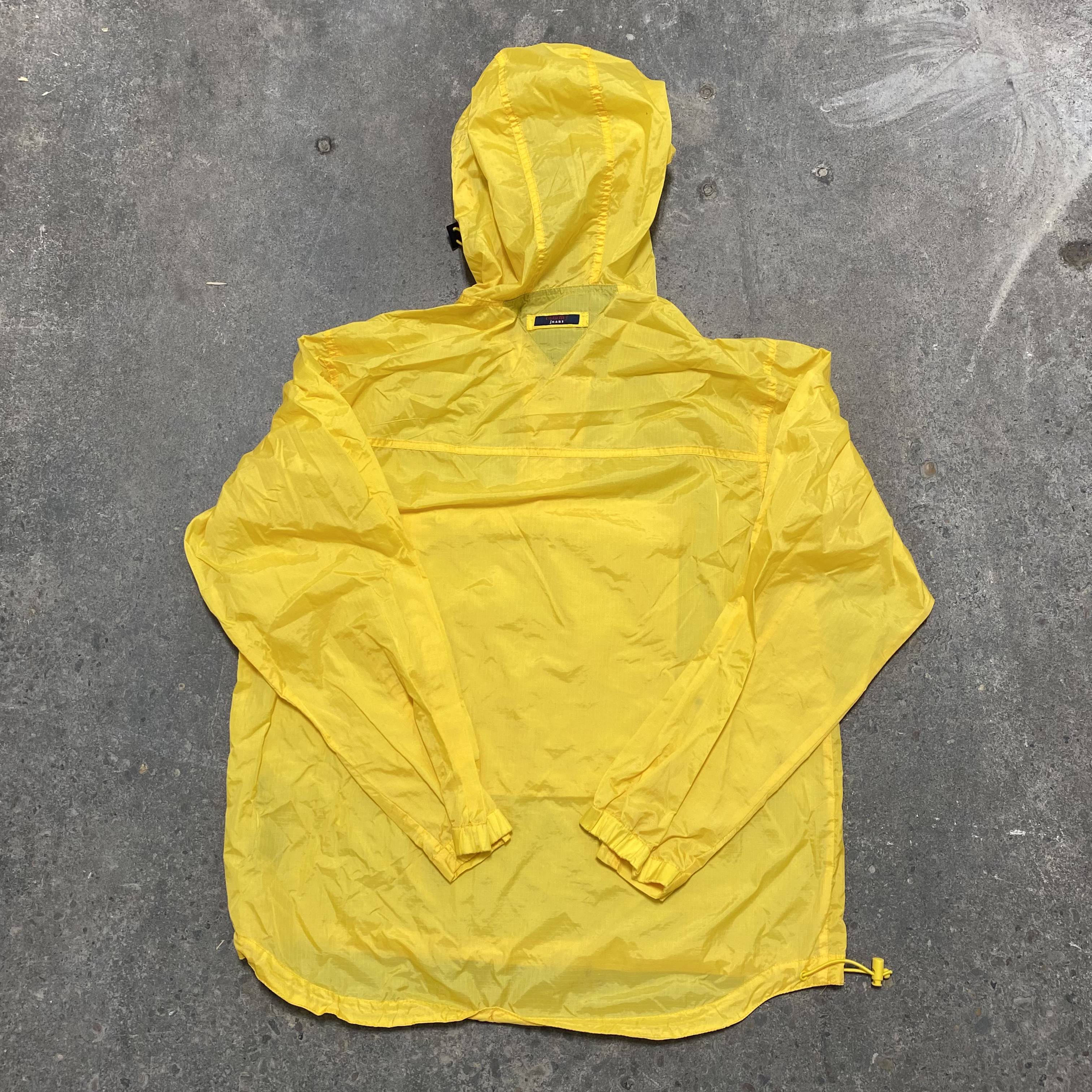 Yellow Tommy Hilfiger Windbreaker - XL