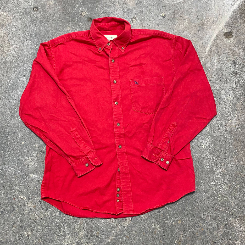 Red Eddie Bauer Shirt - M