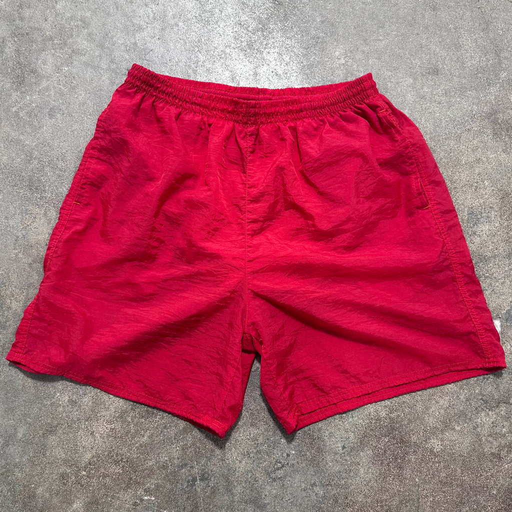 Red Reebok Swim Shorts - L
