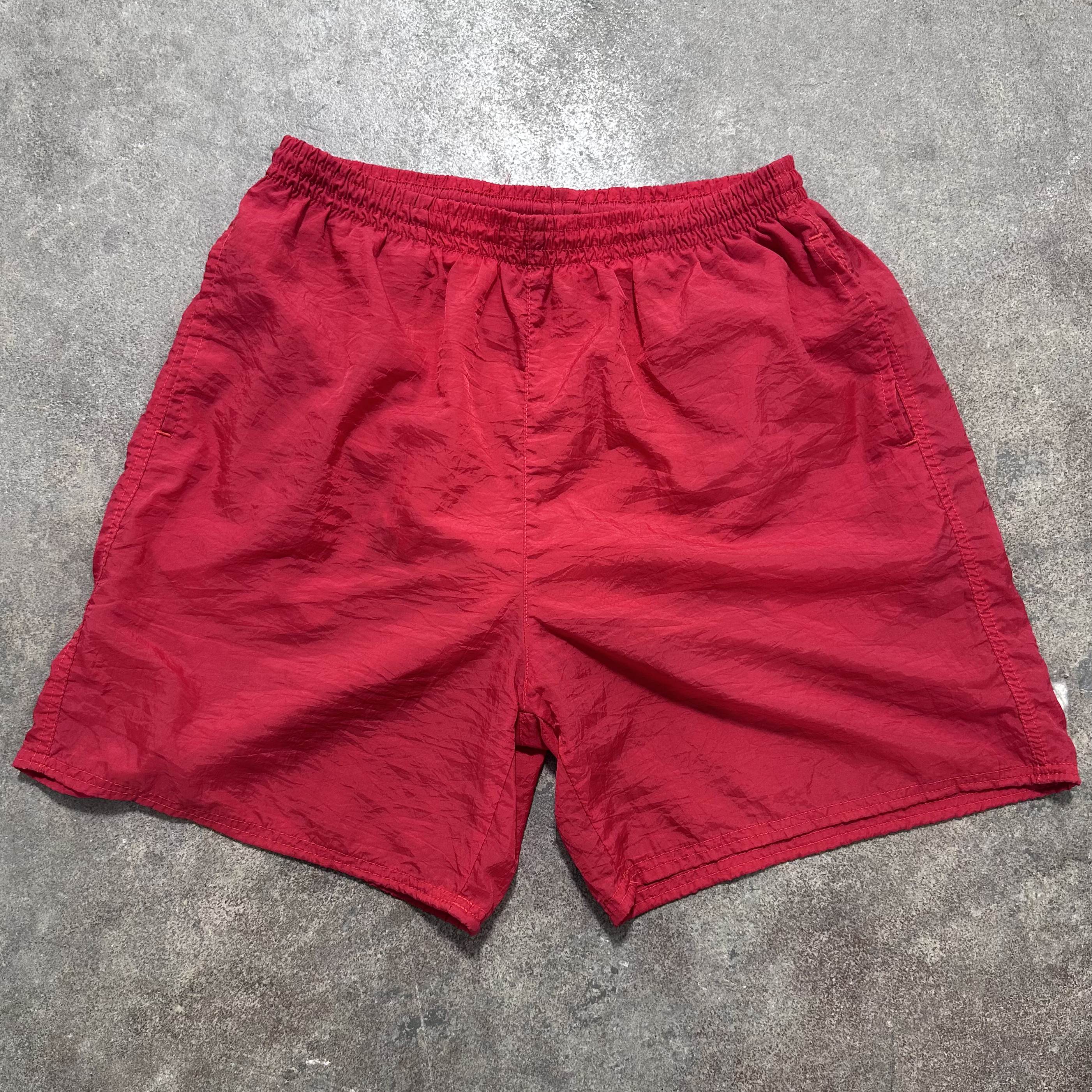 Red Reebok Swim Shorts - L