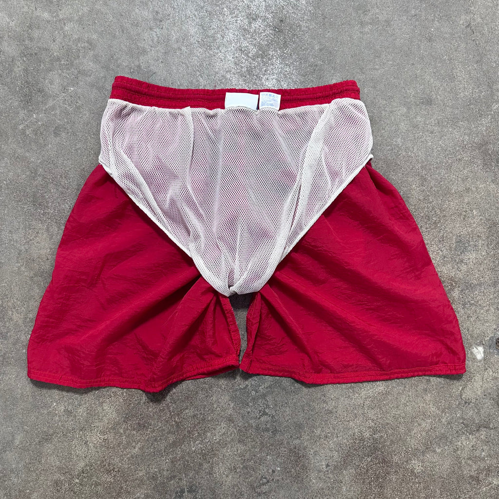 Red Reebok Swim Shorts - L