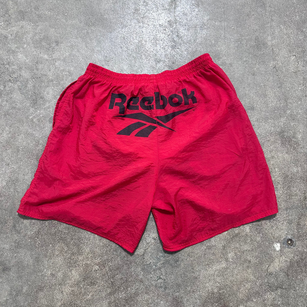 Red Reebok Swim Shorts - L