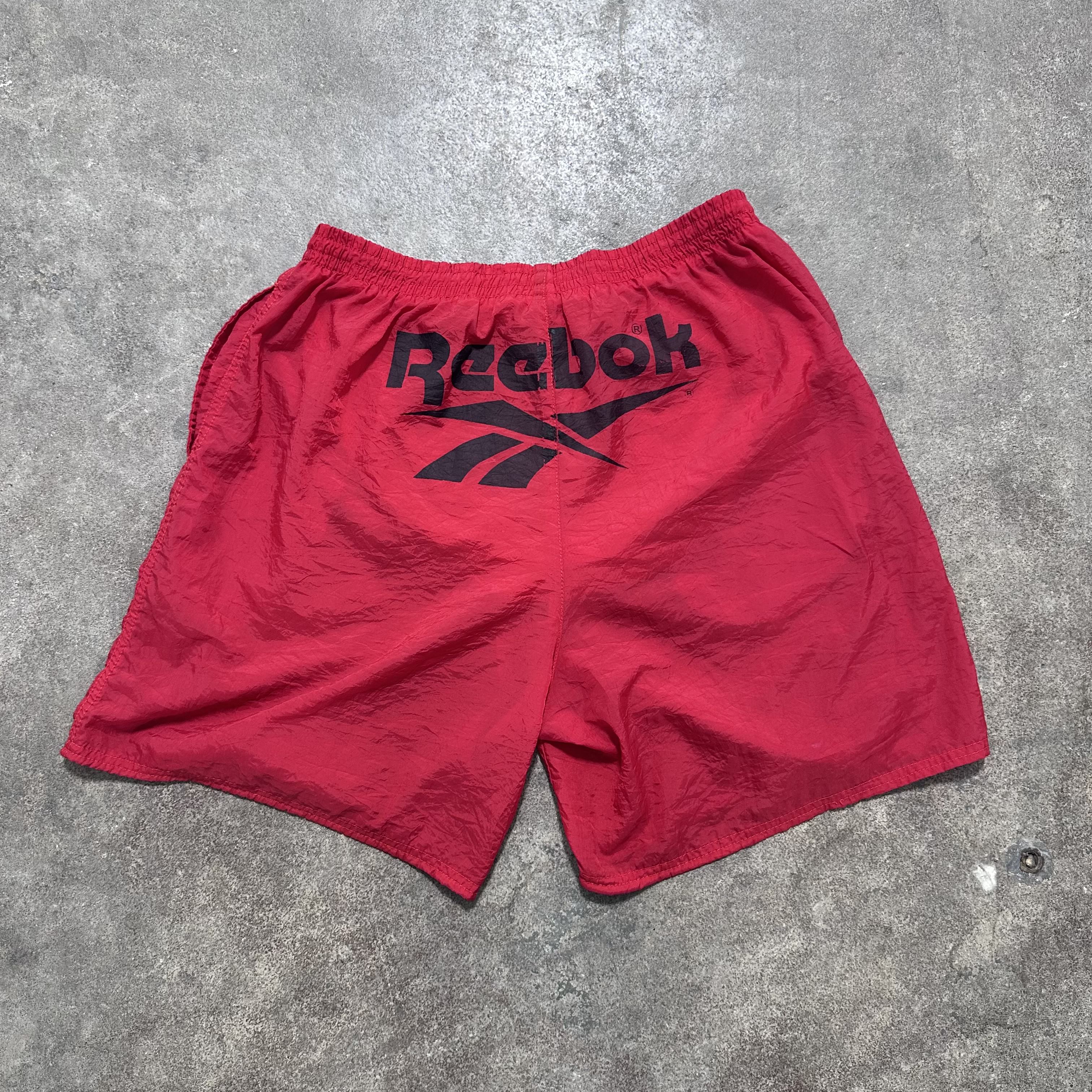 Red Reebok Swim Shorts - L