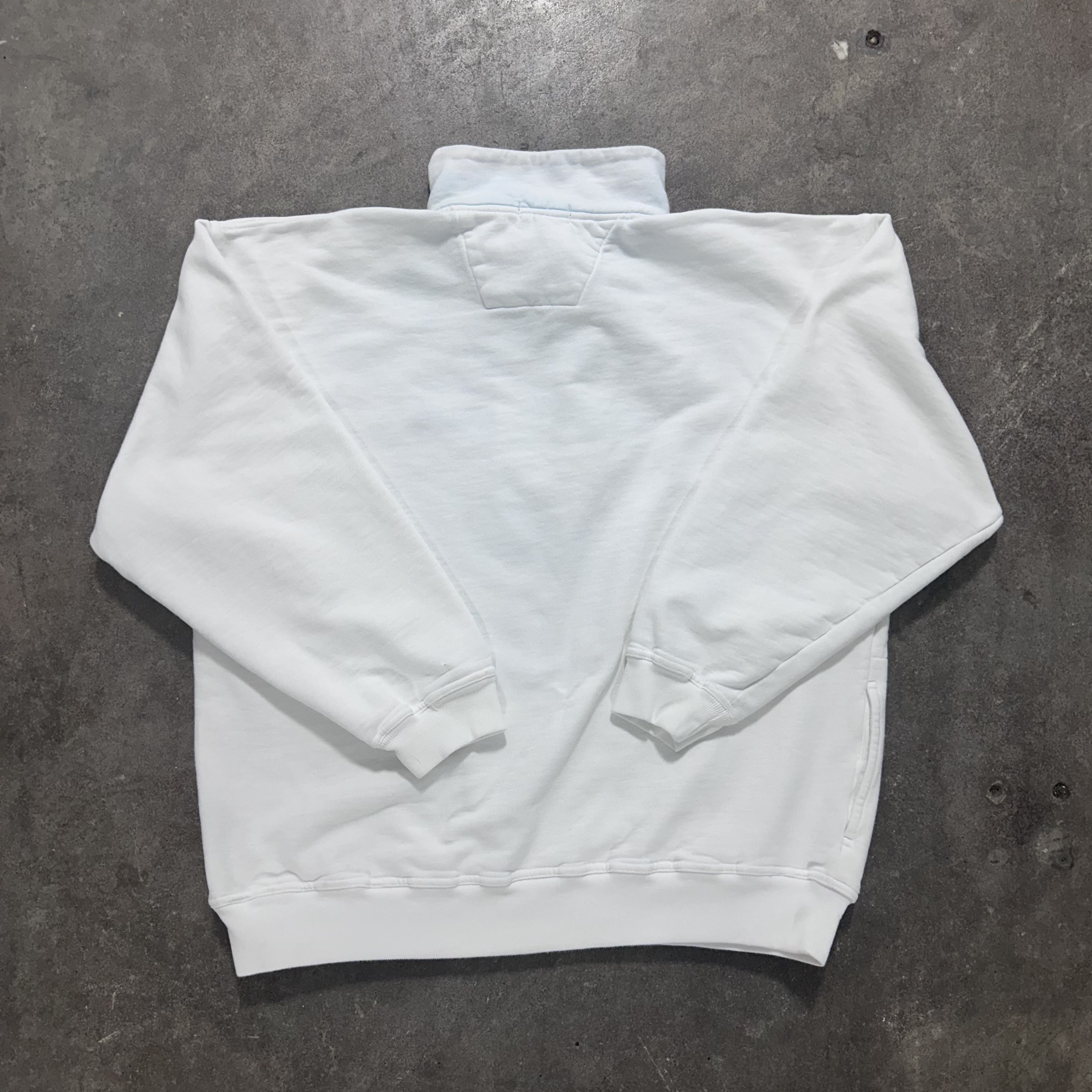 White Nautica Quarter Zip - XL