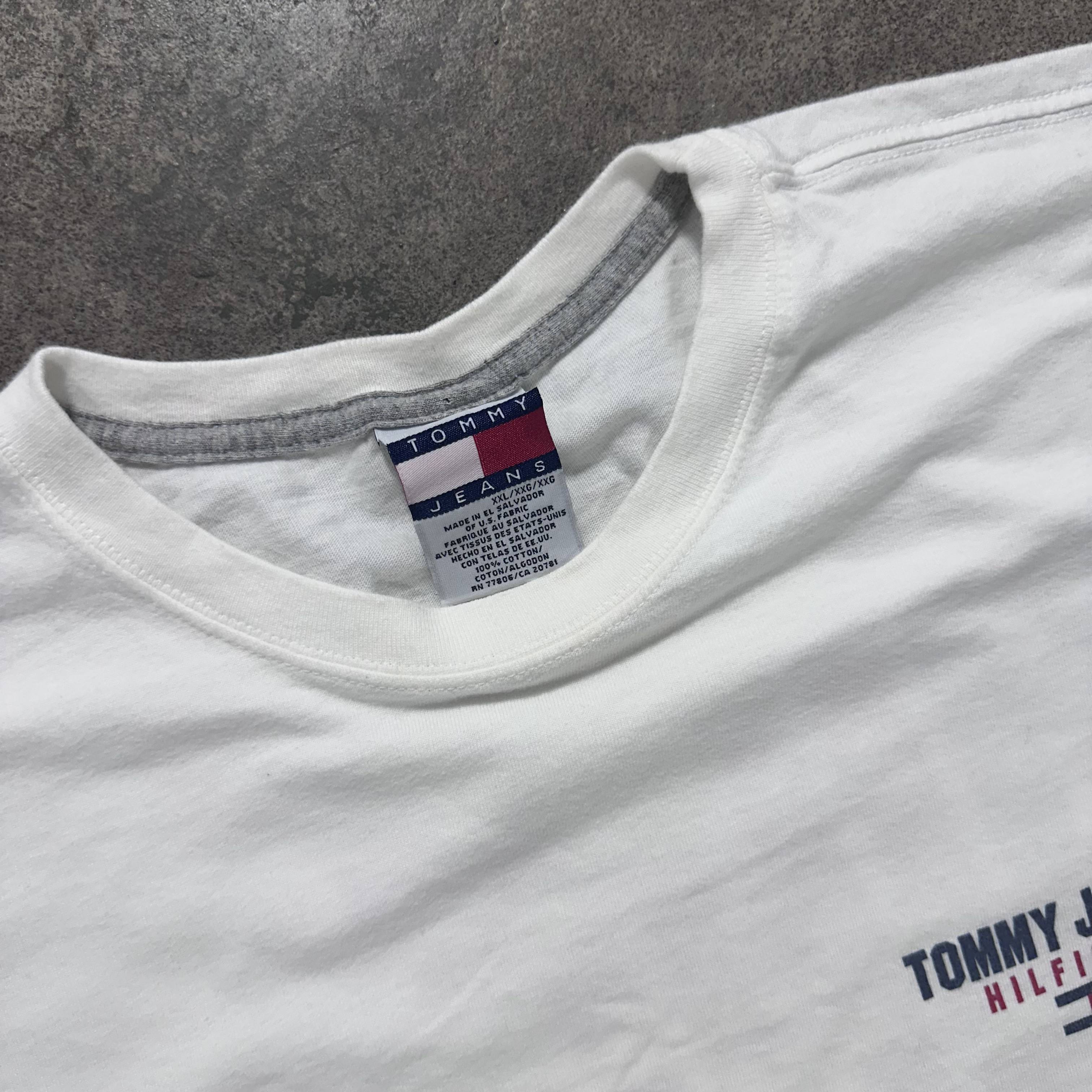 White Tommy Hilfiger Jeans T-Shirt - XXL