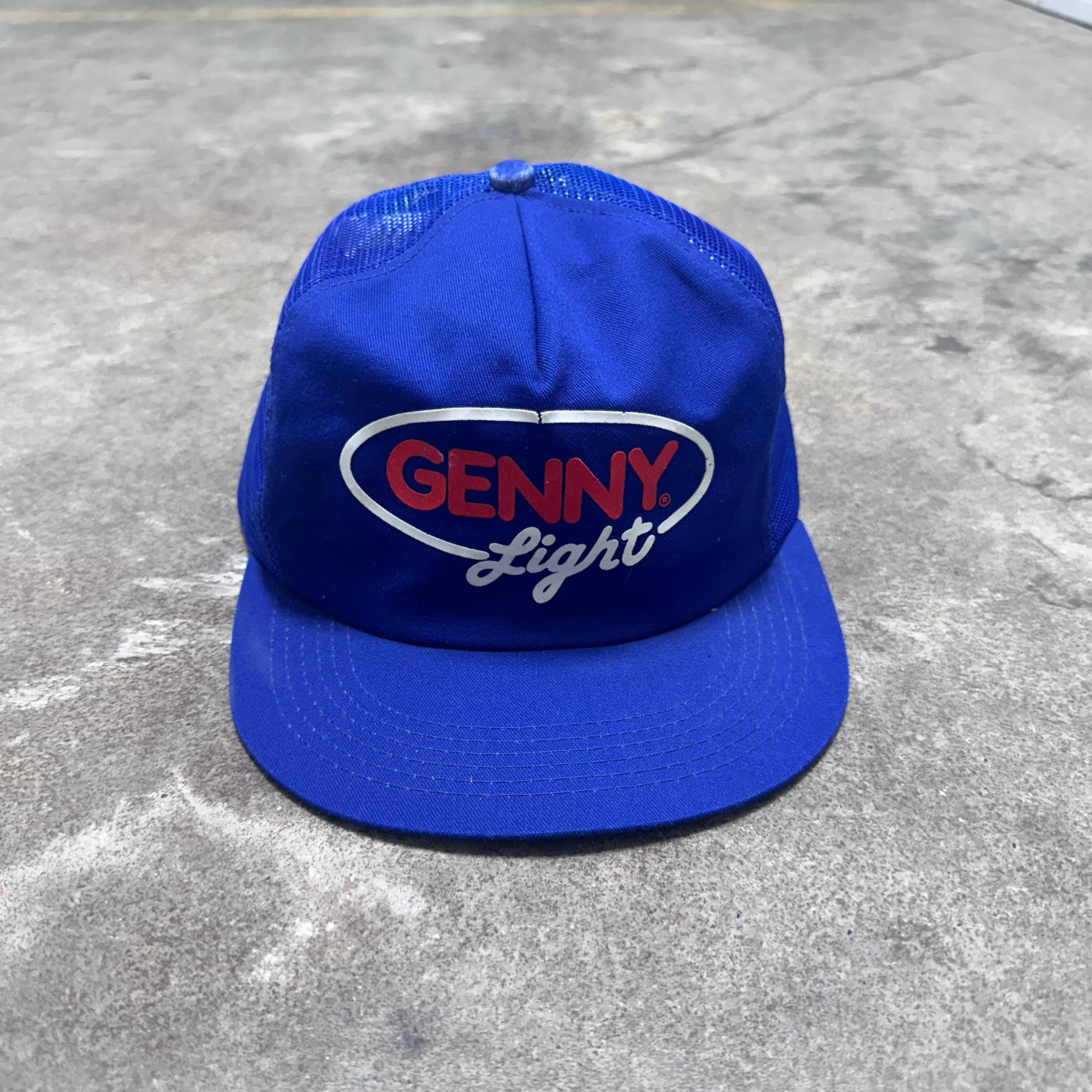 Blue Genny Light Trucker Hat