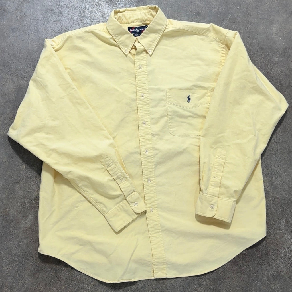 Yellow Ralph Lauren Big Shirt - XL