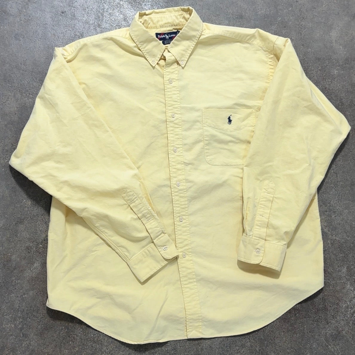 Yellow Ralph Lauren Big Shirt - XL