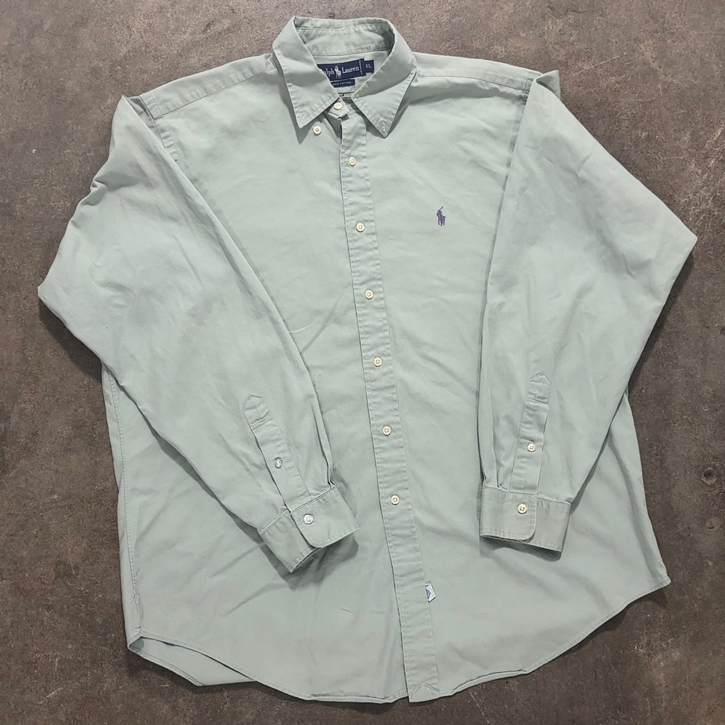 Green Ralph Lauren Shirt - XL