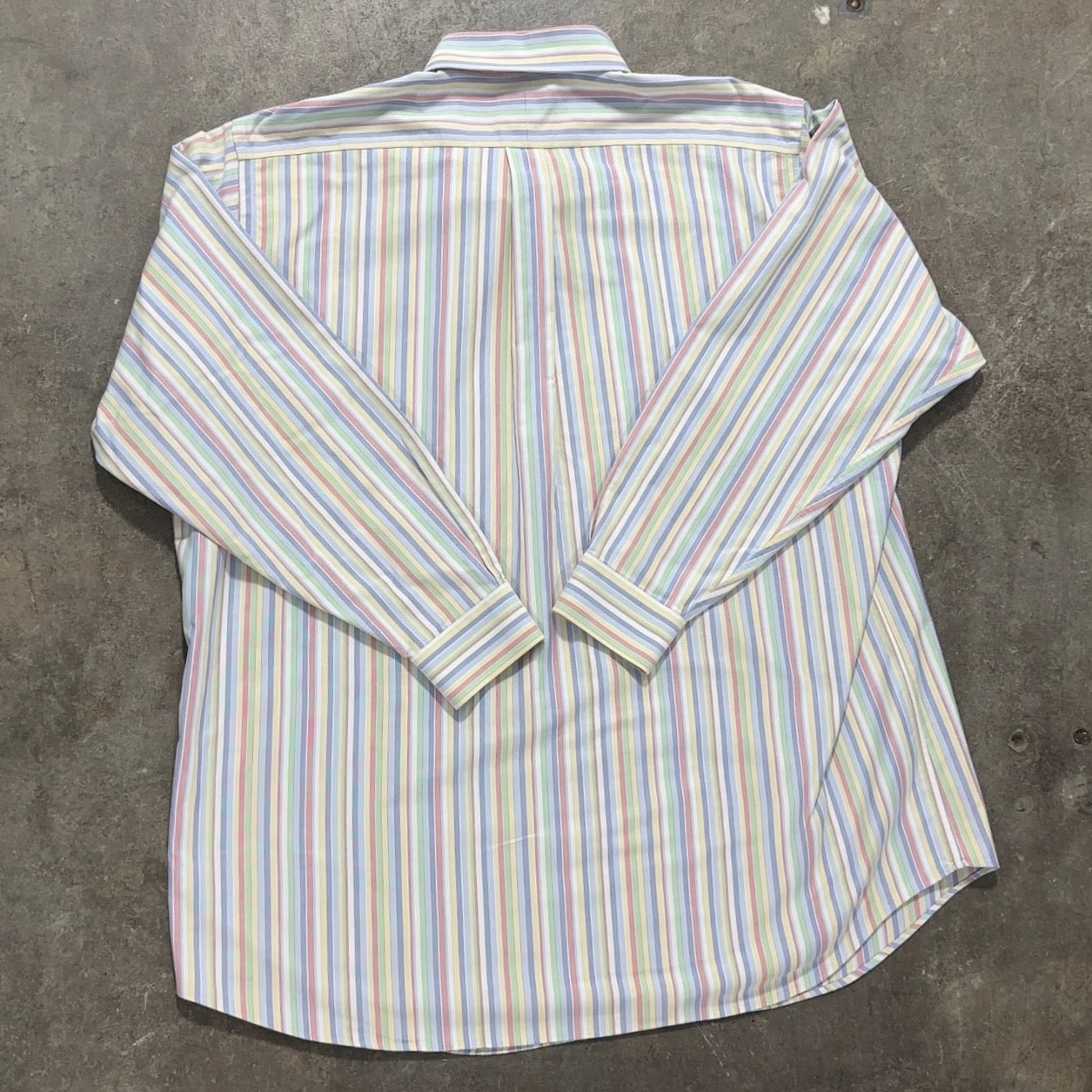 Striped Paul Fredrick Shirt - XL