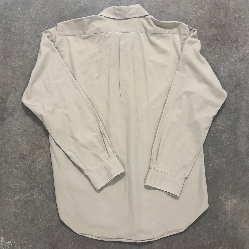 Beige Ralph Lauren Shirt - M