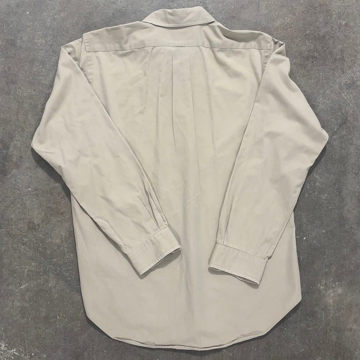Beige Ralph Lauren Shirt - M