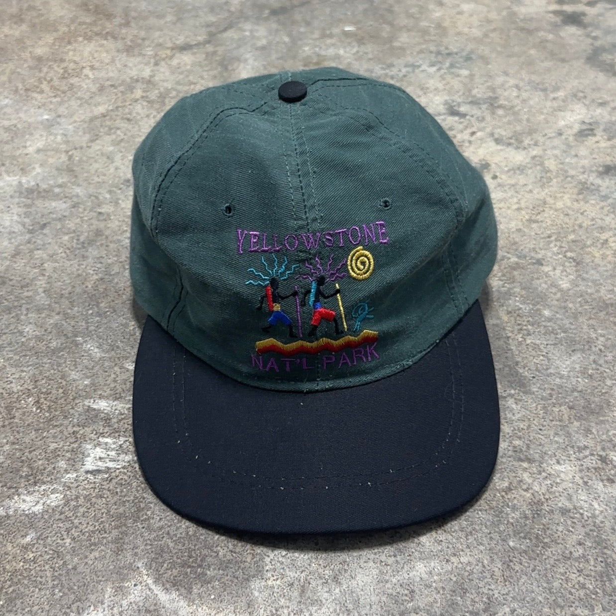 Green Yellowstone National Park Hat