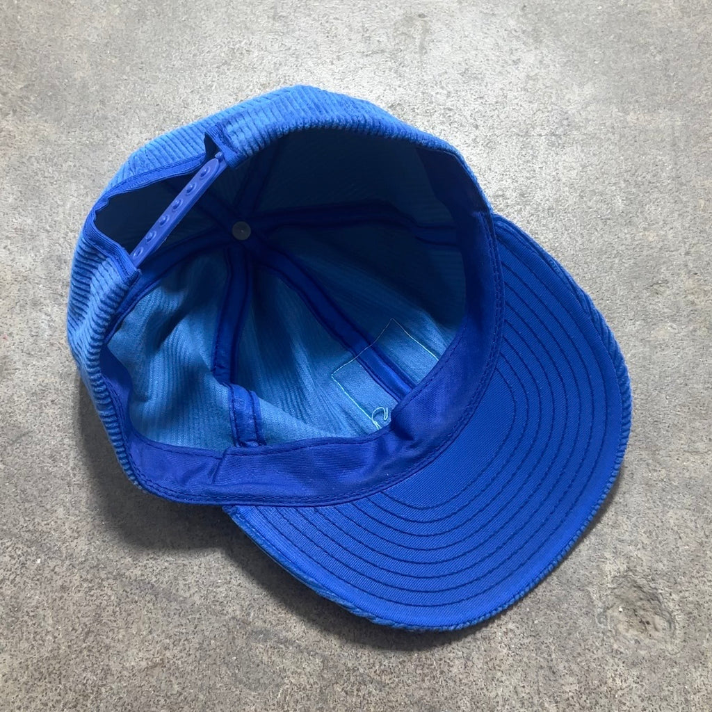 Blue Corduroy "D" Hat