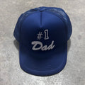 Navy "#1 Dad" Hat