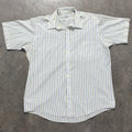 Striped Sears Button Up Shirt - XL